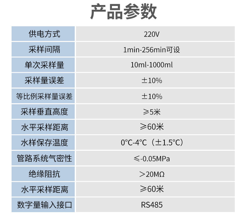 水质自动采样器